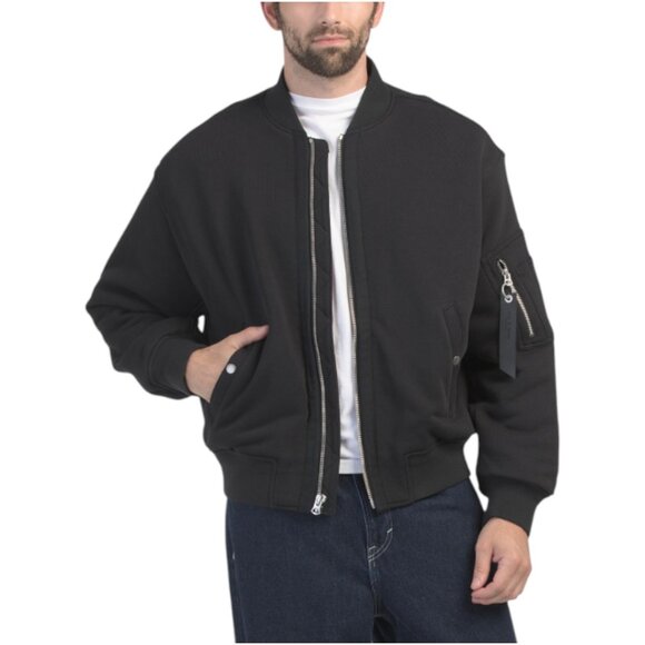 RAG & BONE Vintage Terry Manston Bomber Jacket - Picture 1 of 2